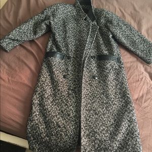 Vintage ADA tweed long coat beautiful piece